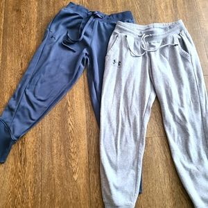 2 medium Under Armour athletic pants